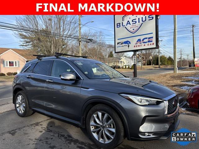 used 2021 INFINITI QX50 car, priced at $25,998