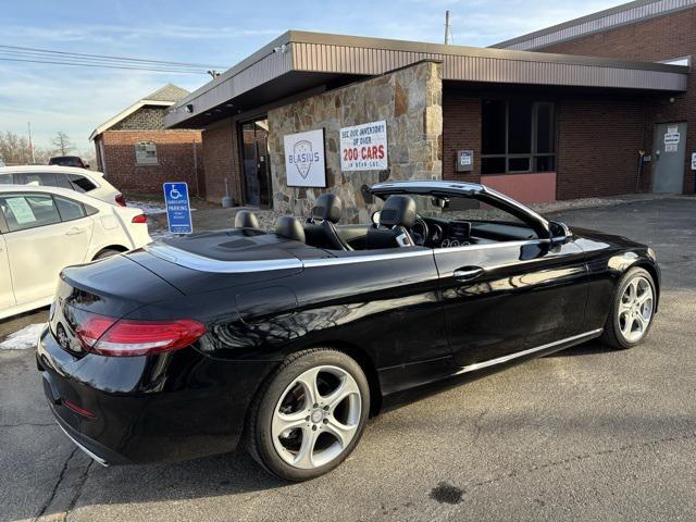 used 2017 Mercedes-Benz C-Class car, priced at $22,998