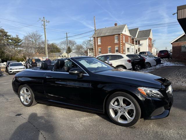 used 2017 Mercedes-Benz C-Class car, priced at $22,998