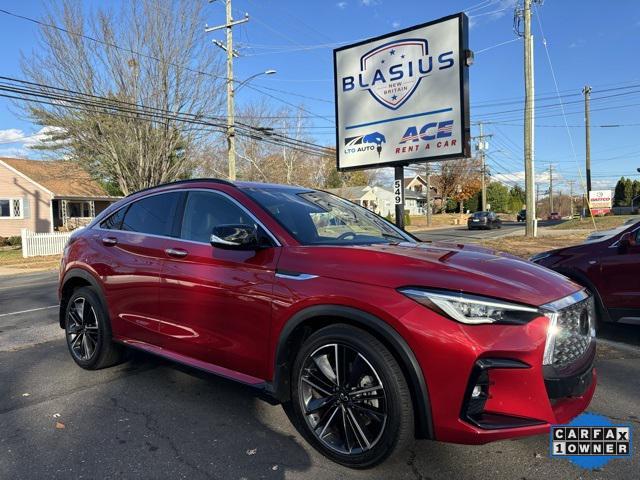 used 2022 INFINITI QX55 car, priced at $30,700