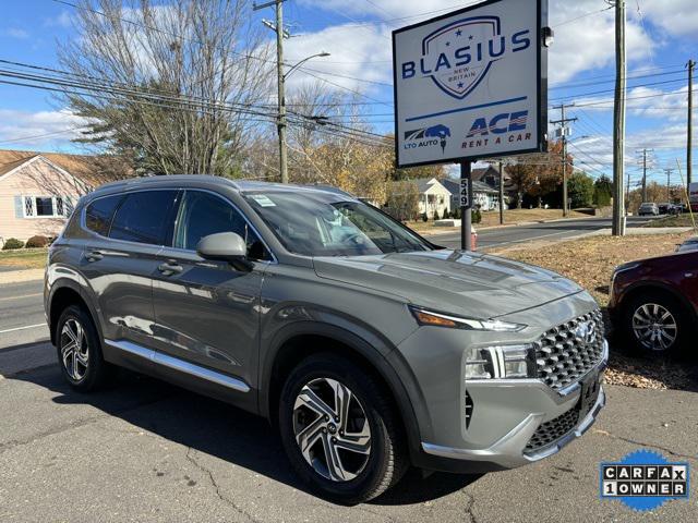 used 2021 Hyundai Santa Fe car, priced at $20,994