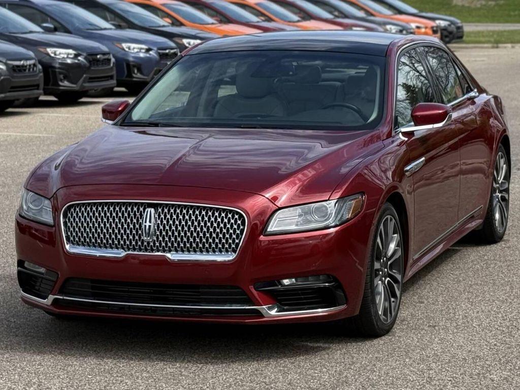 used 2017 Lincoln Continental car, priced at $19,497