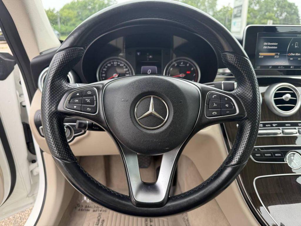 used 2017 Mercedes-Benz C-Class car, priced at $17,997