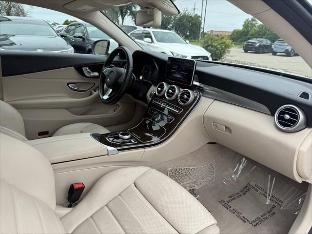 used 2017 Mercedes-Benz C-Class car, priced at $18,997