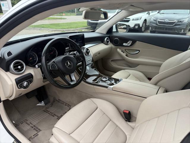 used 2017 Mercedes-Benz C-Class car, priced at $18,997