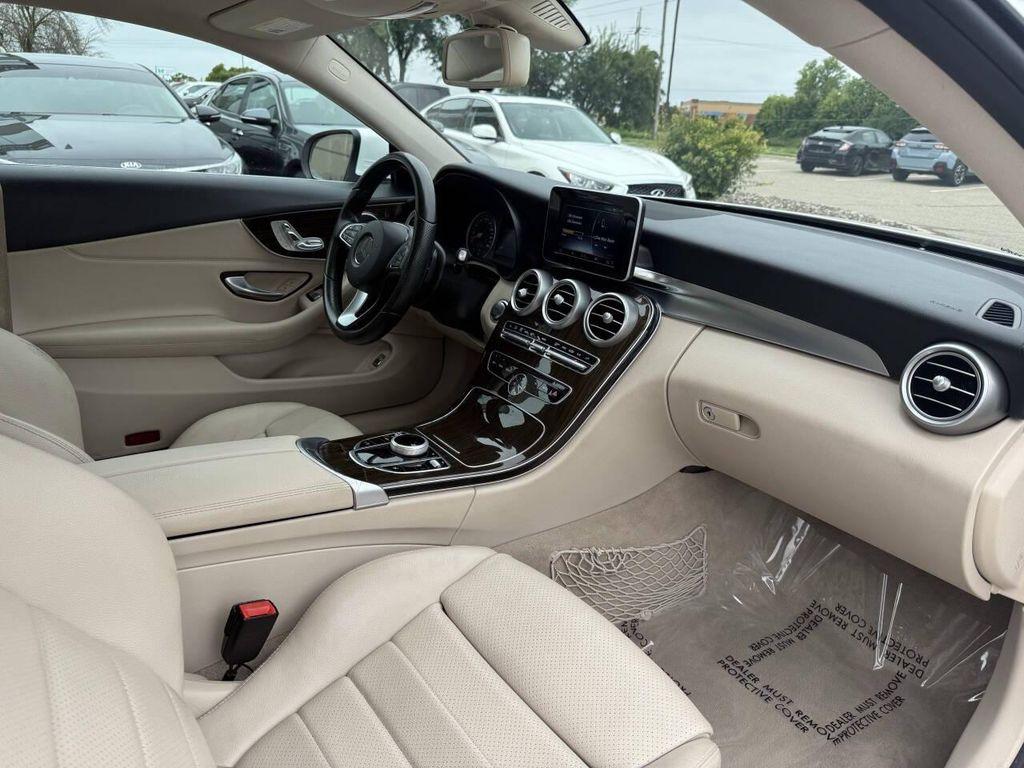 used 2017 Mercedes-Benz C-Class car, priced at $17,997