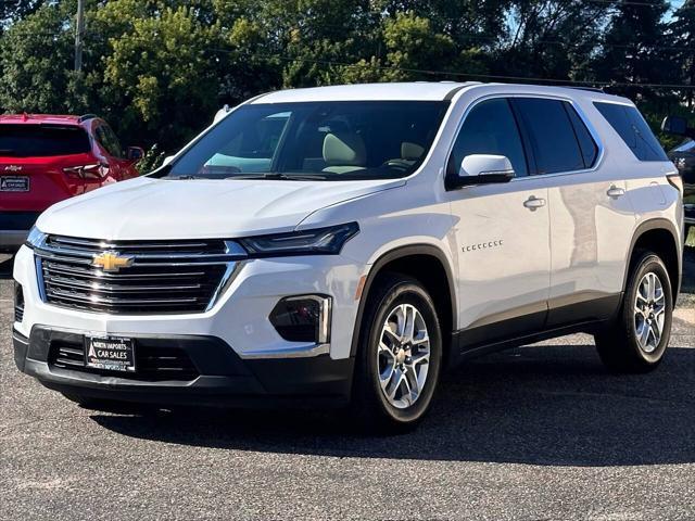 used 2022 Chevrolet Traverse car, priced at $24,874