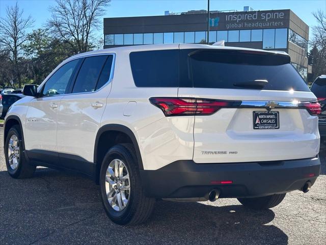 used 2022 Chevrolet Traverse car, priced at $24,874