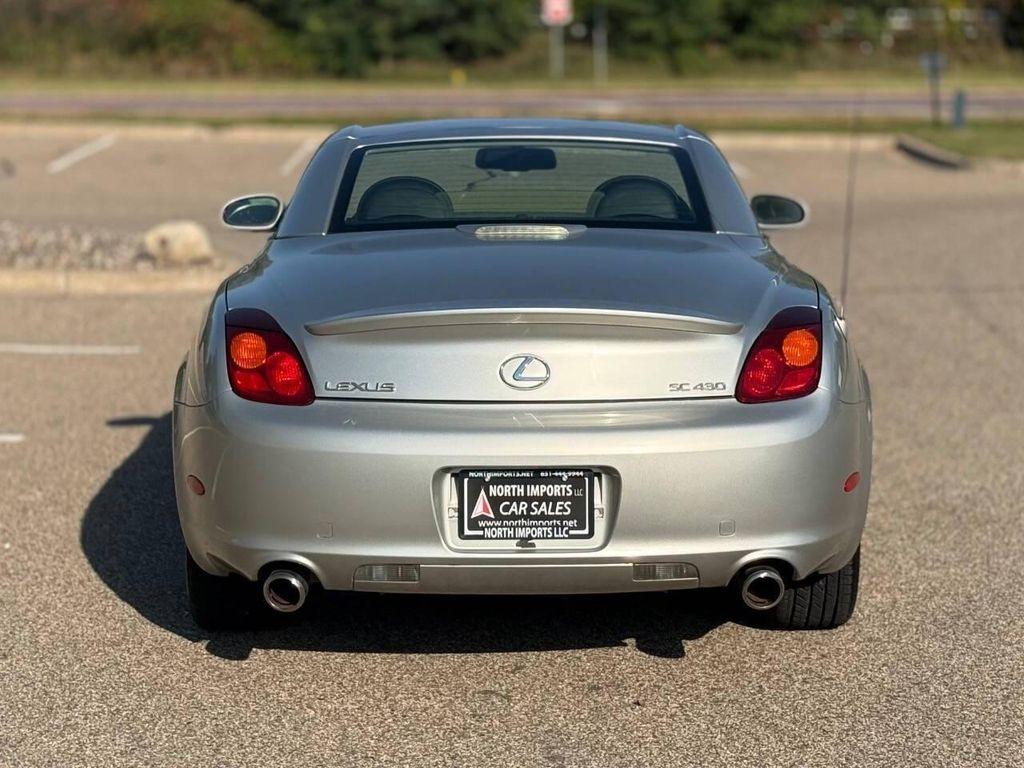 used 2002 Lexus SC 430 car, priced at $17,997