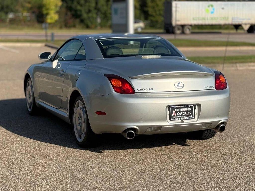 used 2002 Lexus SC 430 car, priced at $17,997