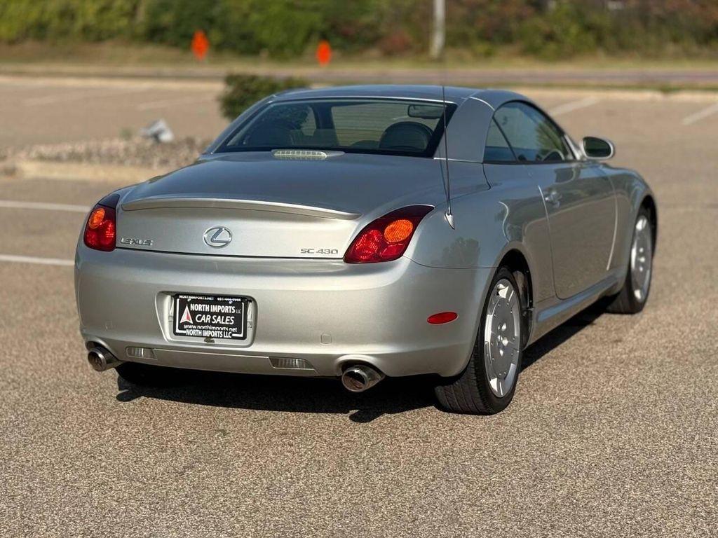 used 2002 Lexus SC 430 car, priced at $17,997