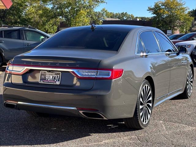 used 2018 Lincoln Continental car, priced at $21,997