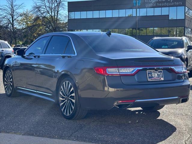 used 2018 Lincoln Continental car, priced at $21,997