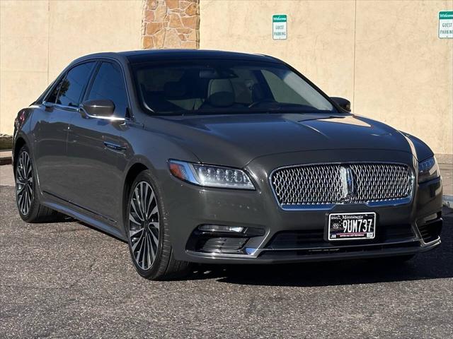 used 2018 Lincoln Continental car, priced at $21,997