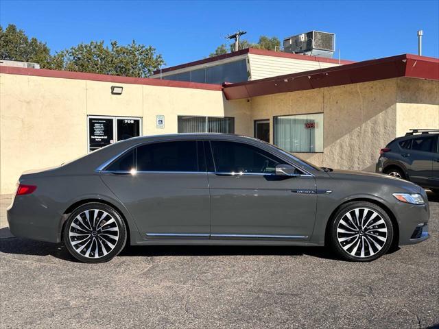 used 2018 Lincoln Continental car, priced at $21,997