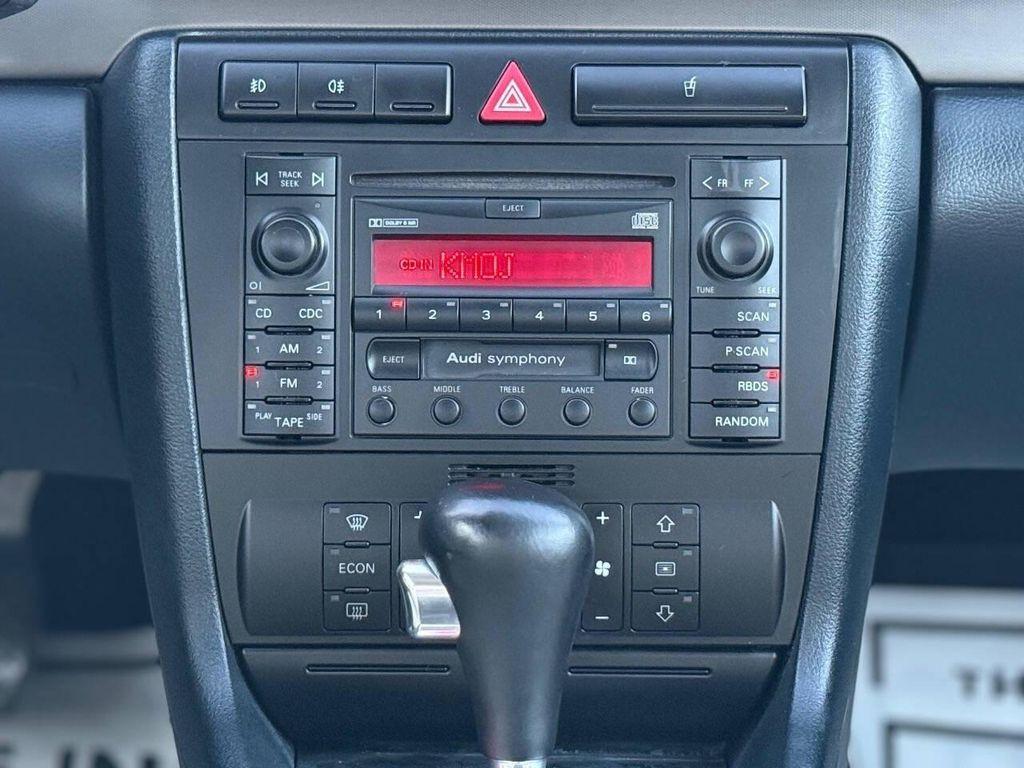 used 2001 Audi A4 car, priced at $9,497