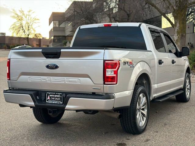 used 2018 Ford F-150 car, priced at $24,684