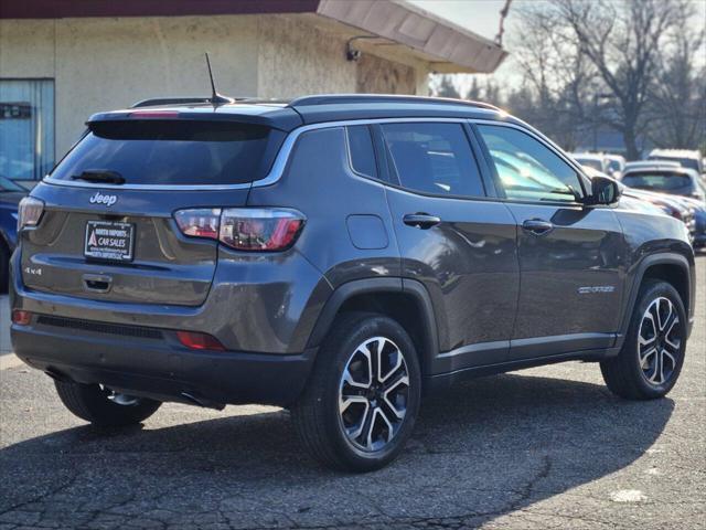 used 2023 Jeep Compass car, priced at $19,997