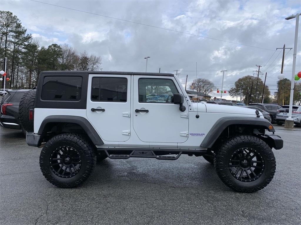 used 2017 Jeep Wrangler Unlimited car, priced at $25,782