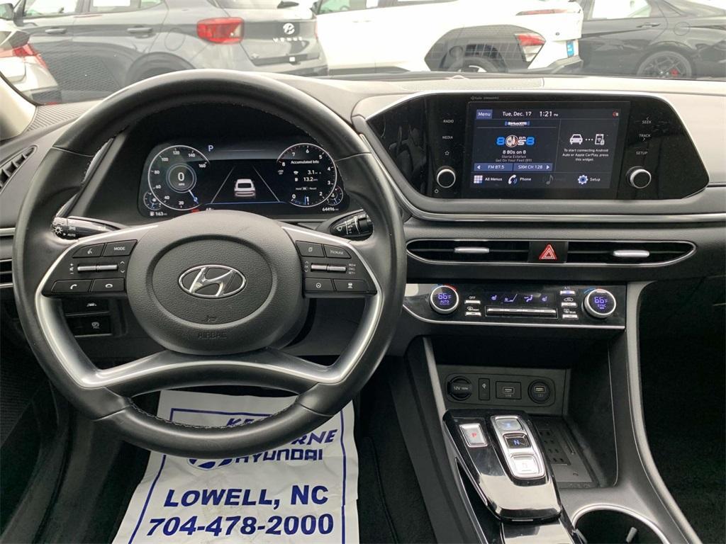 used 2021 Hyundai Sonata car, priced at $20,733