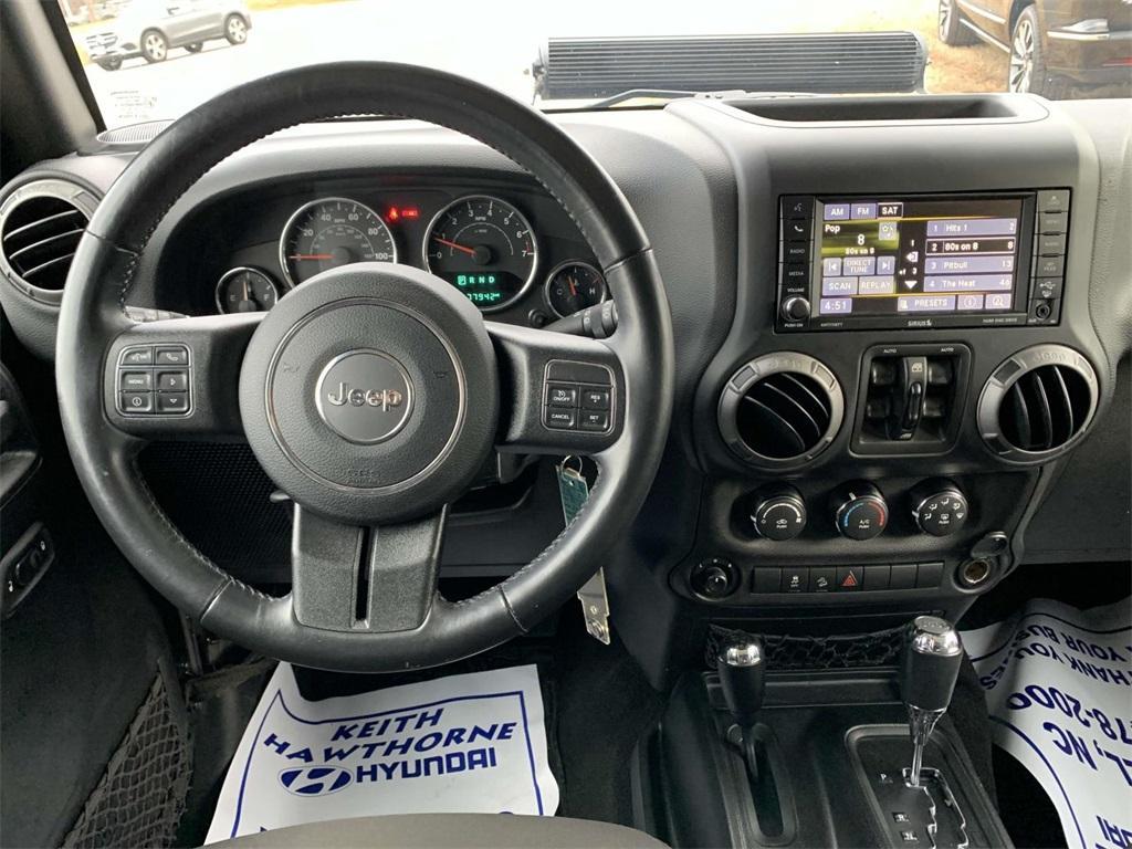 used 2017 Jeep Wrangler Unlimited car, priced at $24,955