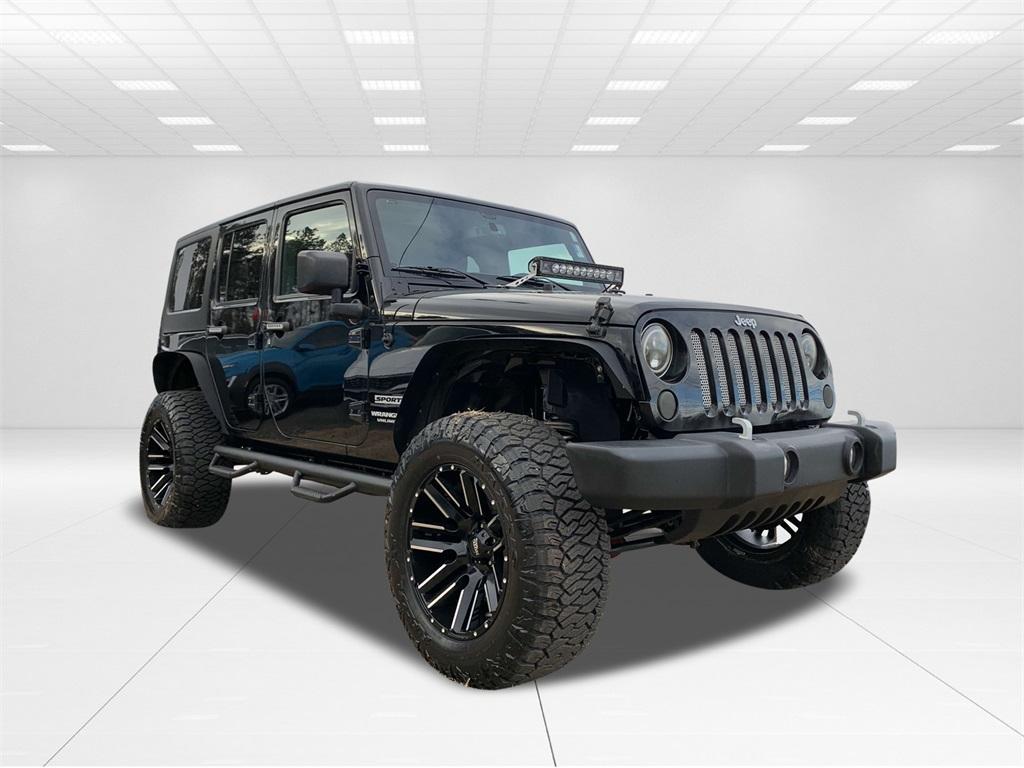 used 2017 Jeep Wrangler Unlimited car, priced at $24,955