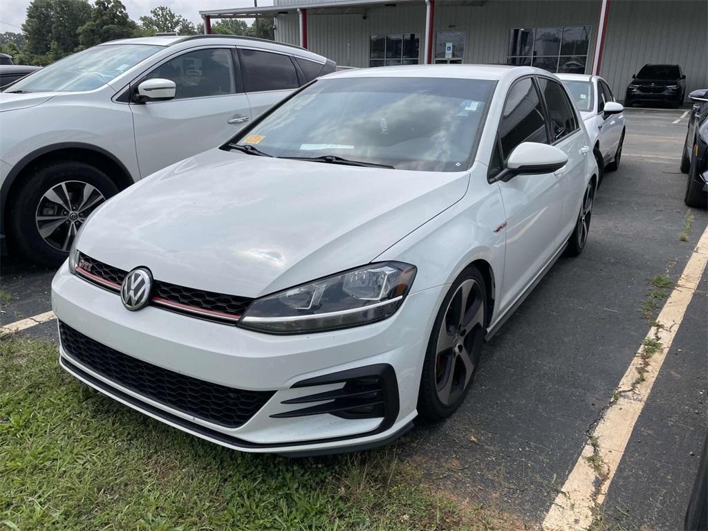 used 2019 Volkswagen Golf GTI car, priced at $19,896