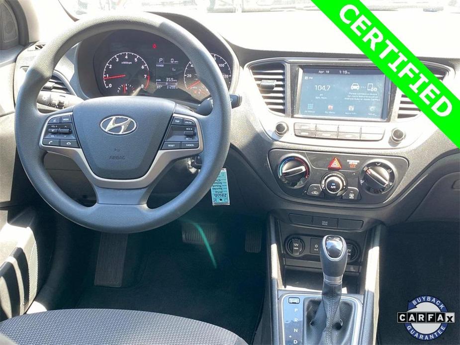 used 2020 Hyundai Accent car, priced at $18,563