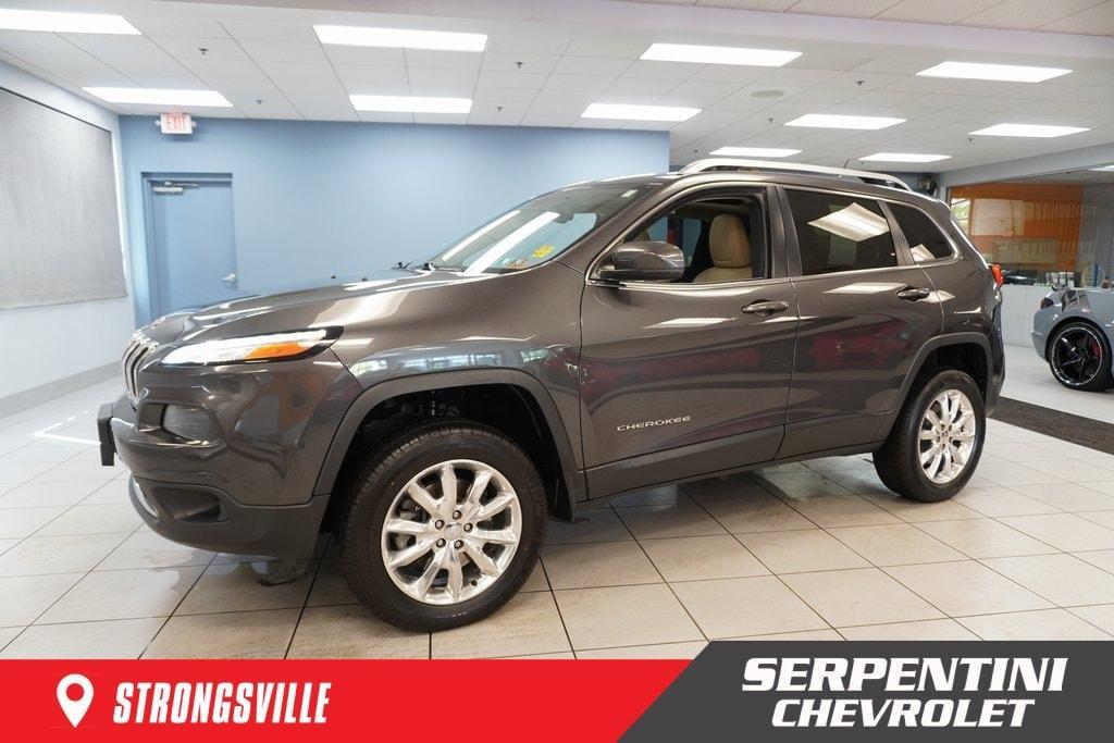 used 2015 Jeep Cherokee car, priced at $12,839