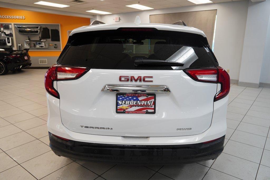 used 2022 GMC Terrain car, priced at $24,555