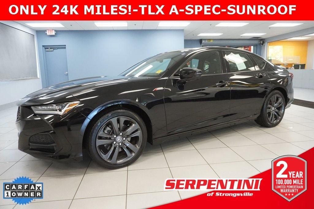 used 2021 Acura TLX car, priced at $31,300
