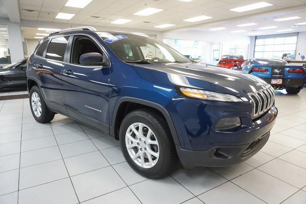 used 2018 Jeep Cherokee car, priced at $14,500