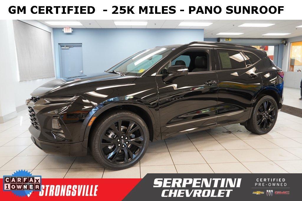 used 2022 Chevrolet Blazer car, priced at $28,740