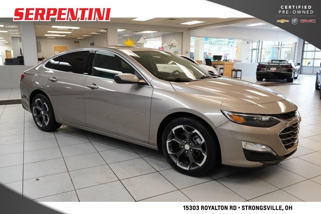 used 2022 Chevrolet Malibu car, priced at $18,678
