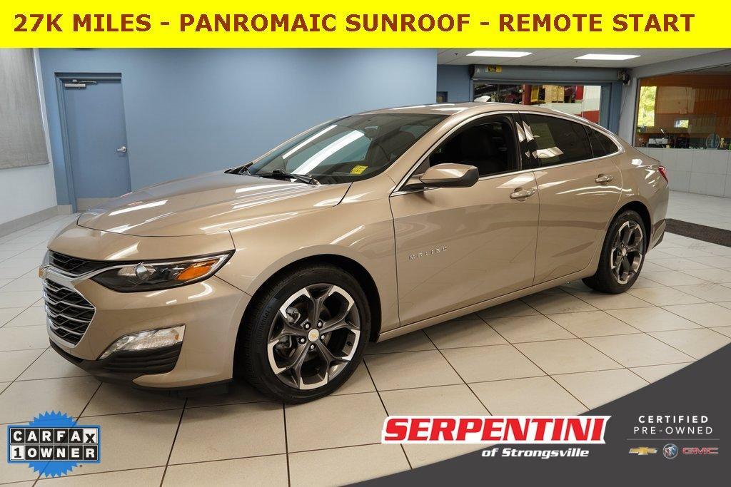 used 2022 Chevrolet Malibu car, priced at $18,995