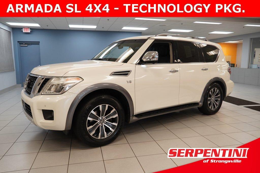 used 2017 Nissan Armada car, priced at $15,400