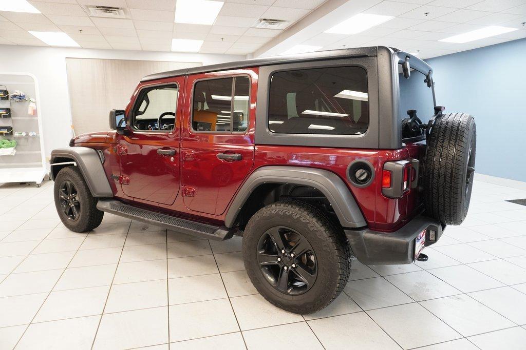 used 2021 Jeep Wrangler Unlimited car, priced at $25,995