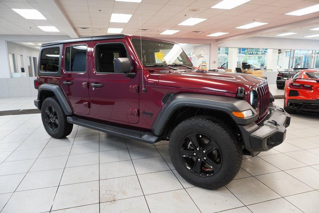 used 2021 Jeep Wrangler Unlimited car, priced at $25,995