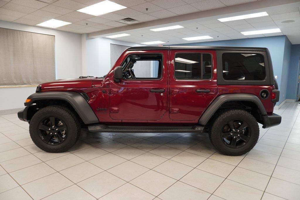 used 2021 Jeep Wrangler Unlimited car, priced at $25,995
