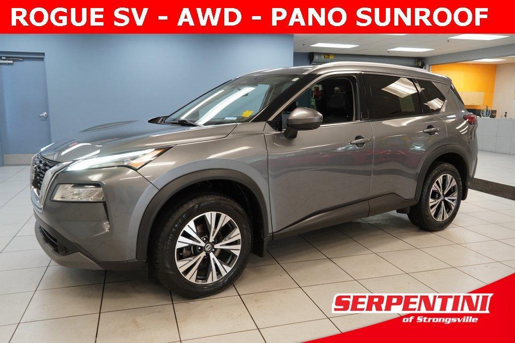 used 2021 Nissan Rogue car, priced at $17,850