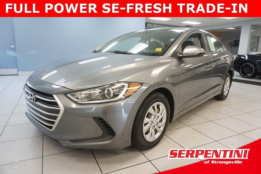 used 2017 Hyundai Elantra car, priced at $5,495