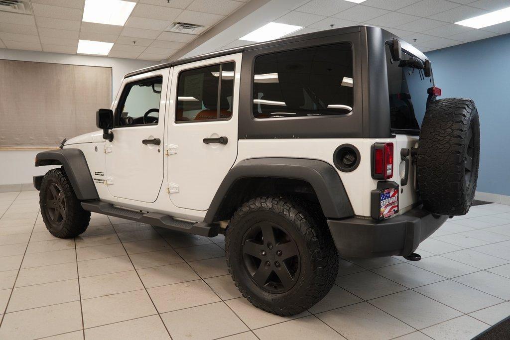 used 2017 Jeep Wrangler Unlimited car, priced at $16,602