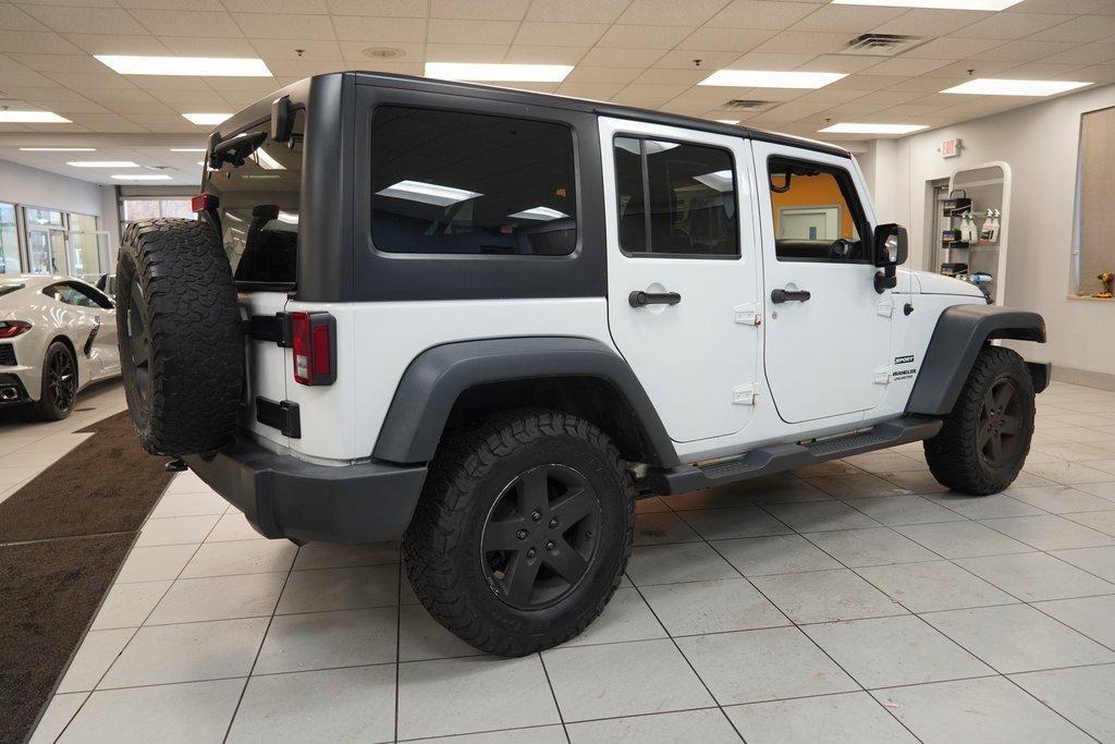 used 2017 Jeep Wrangler Unlimited car, priced at $16,602
