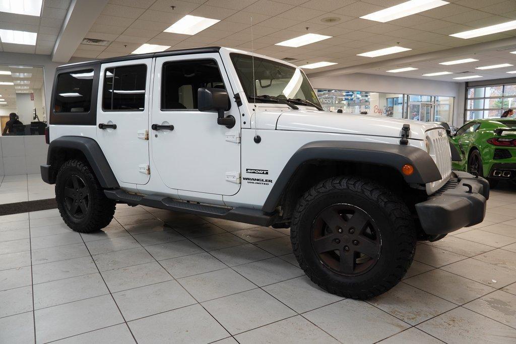 used 2017 Jeep Wrangler Unlimited car, priced at $16,602