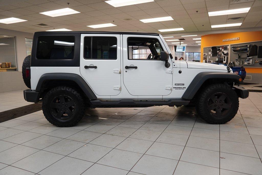 used 2017 Jeep Wrangler Unlimited car, priced at $16,602