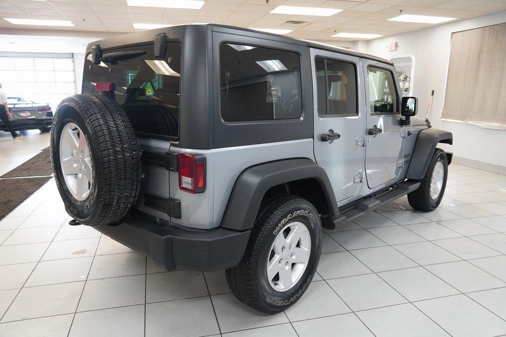 used 2017 Jeep Wrangler Unlimited car, priced at $21,900