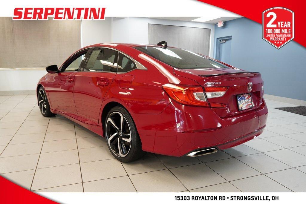used 2021 Honda Accord car, priced at $18,499