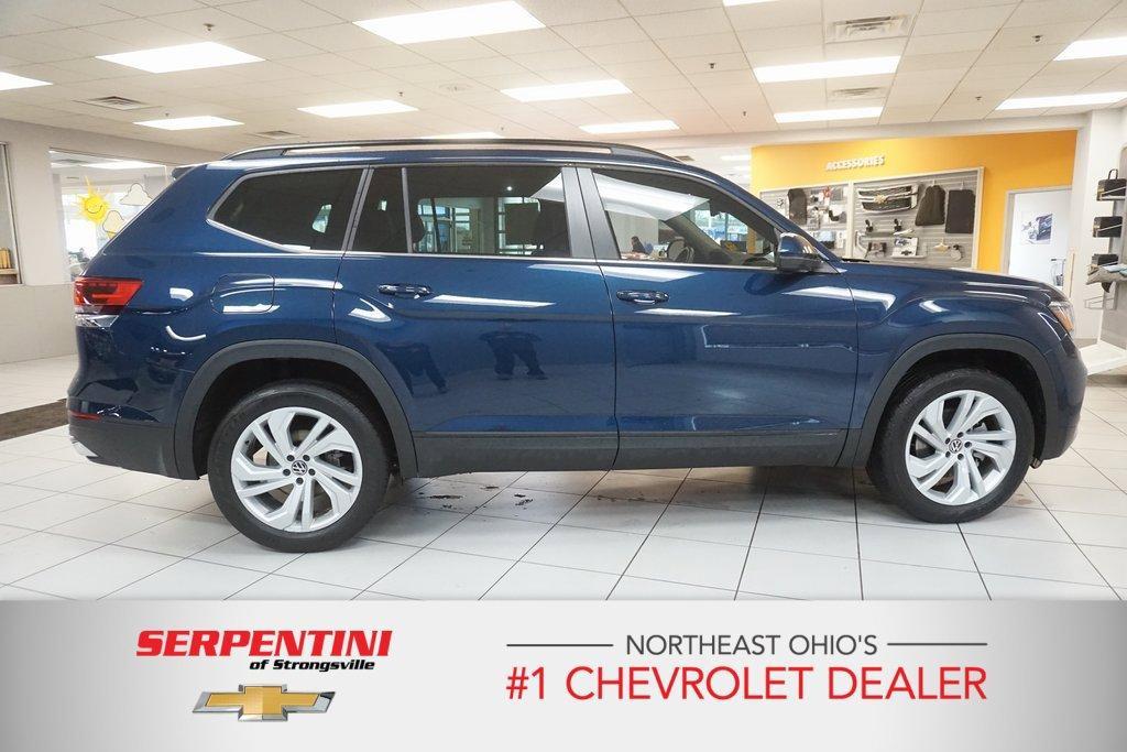 used 2021 Volkswagen Atlas car, priced at $24,995