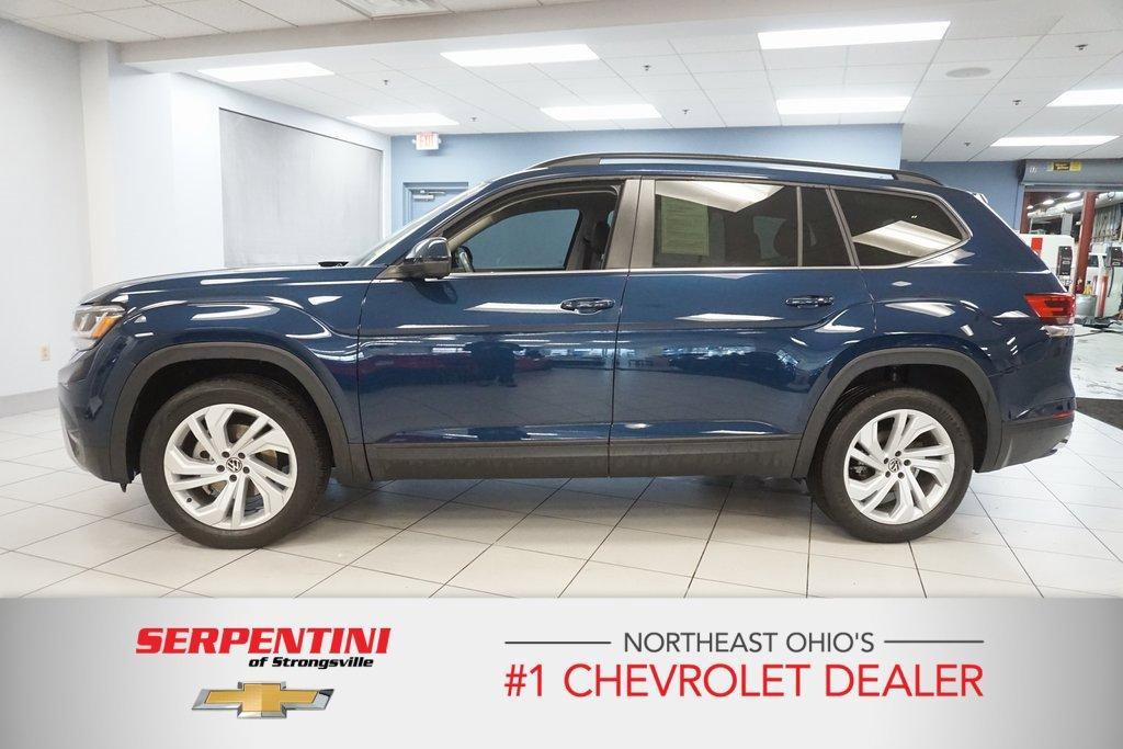 used 2021 Volkswagen Atlas car, priced at $24,995