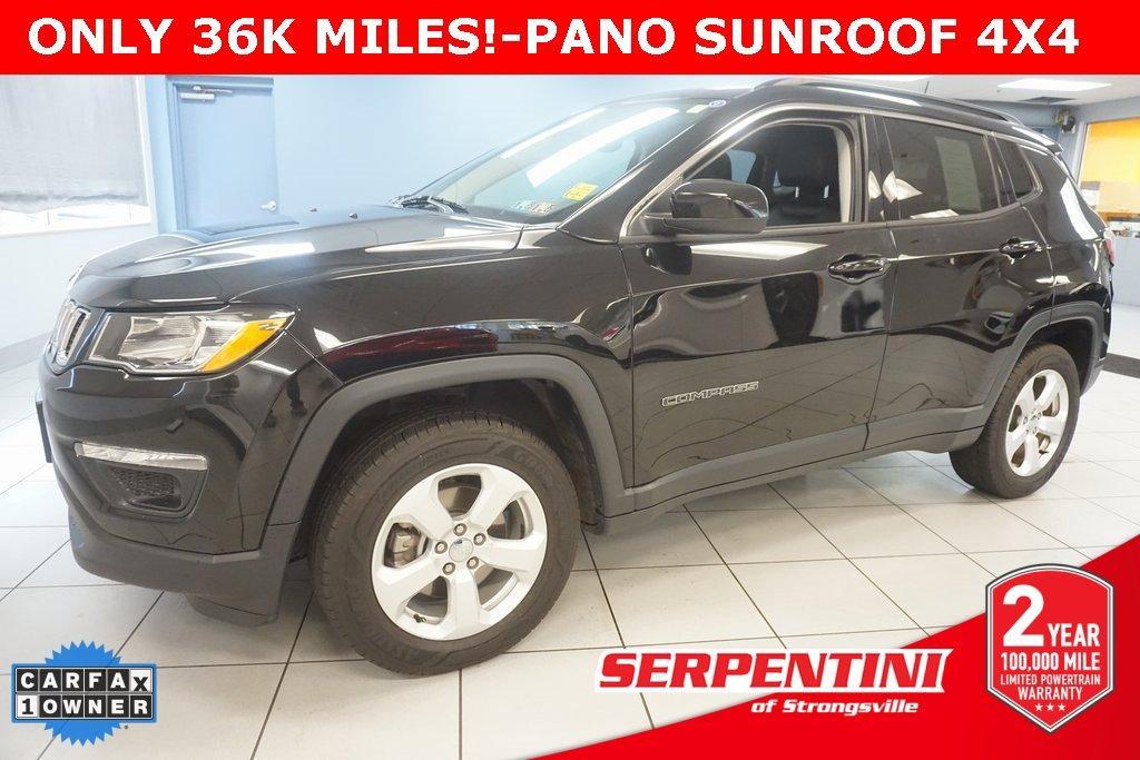 used 2018 Jeep Compass car, priced at $17,500